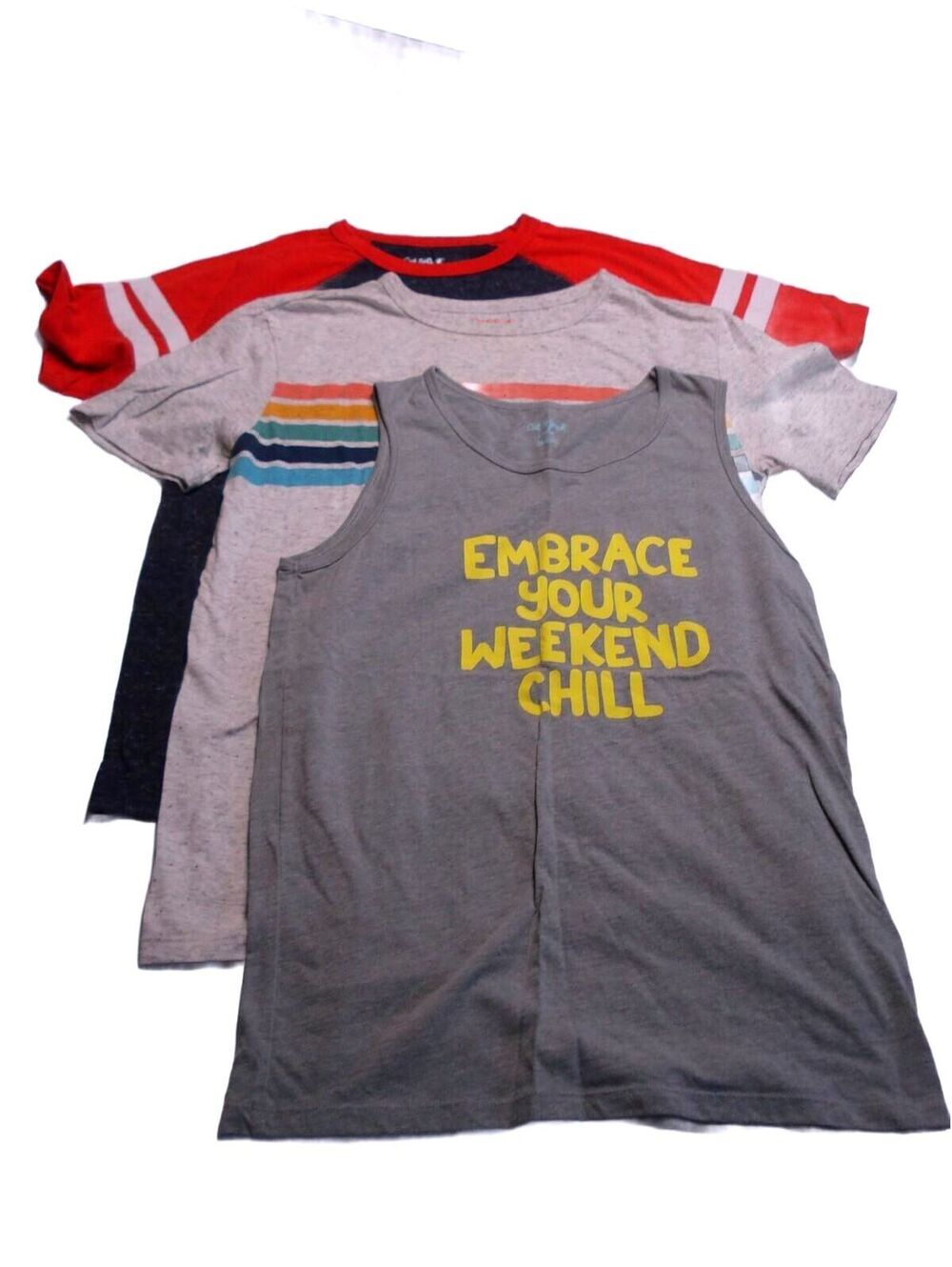 Cat & Jack Casual Shirts Set of 3 - Mixed Styles and Colors
